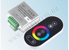 RGB Full touch-контроллер 24A RF 288Вт 12В black